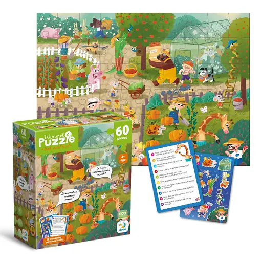 Детский иммельпазл "Лето в деревне" DoDo Toys 300659, 60 элементов - фото 2