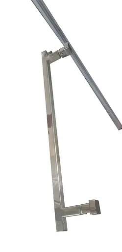 Душевая кабина без поддона Koer SR SC01-120x80x200-TR-01 прозрачное стекло Easy Clean 8 мм, хром KR5353, Универсальная, прозрачная, хром - фото 4