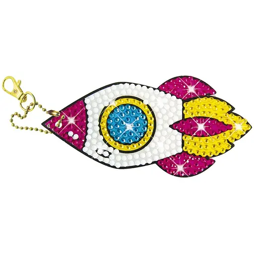 Набір для створення брелка зі стразами Craze Diamondz в асортименті (48351) - фото 6