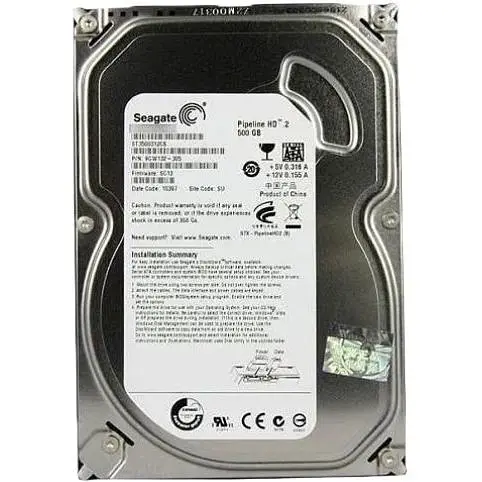 Жесткий диск Seagate Pipeline, SATA2, 8 Мб, 5900 об/мин 3.5" 500Gb (ST3500312CS) (Refurbished) - фото 1