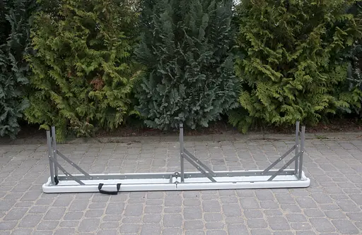 Лава розкладна садова туристична 180см біла - фото 8