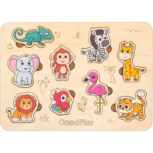 Пазл-сортер GoodPlay Сафарі (PS-4-016)