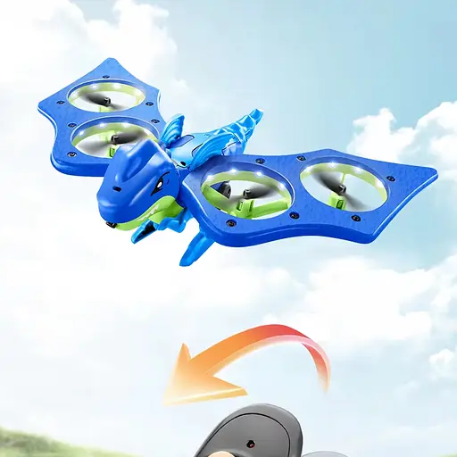 Квадрокоптер Дракон, 22.5x16x8 см, світло, акумулятор, 4D-V48 - фото 2