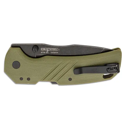 Нож Cold Steel Engage 3" Tanto Point OD Green - фото 3