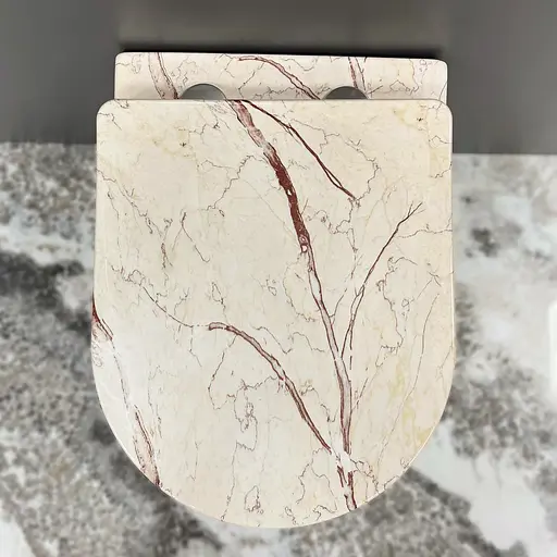 Підвісний унітаз VBI Vulcano aiax VBI-020407, Мармур - фото 3