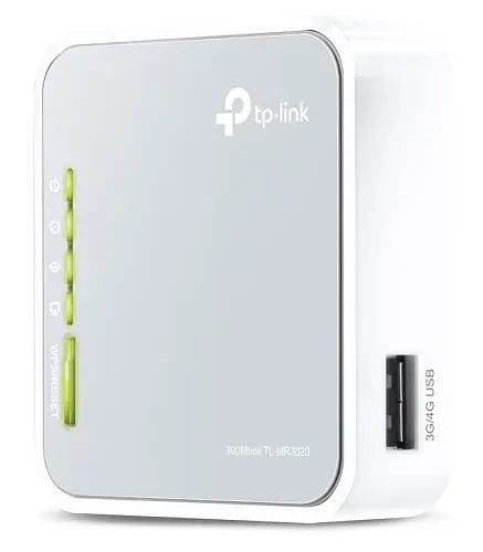 Роутер TP-LINK TL-MR3020, Wi-Fi 802.11n, до 150 Mb/s, 1x10/100 Mb/s, RJ45 10/100Mb/s (Gb), 1 внутрішня антена - фото 1
