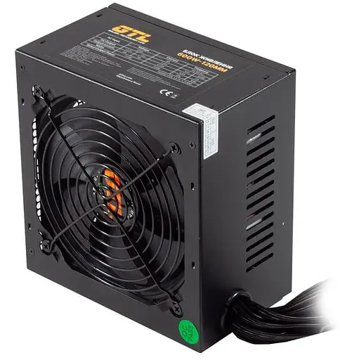 Блок живлення GTL 600W Black (GTL-600-120) - фото 2