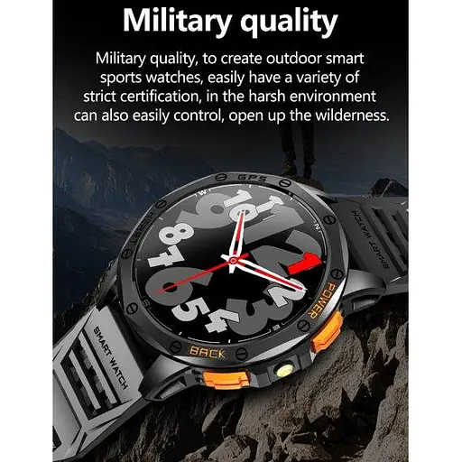 Розумний смарт годинник Smart GPS Max з компасом 2 ремінці (Чорний) - фото 9