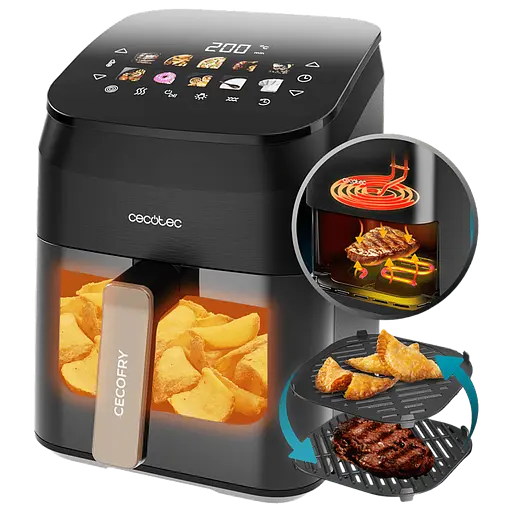 Мультипечь CECOTEC Cecofry&Grill Smokin 4500 - фото 4