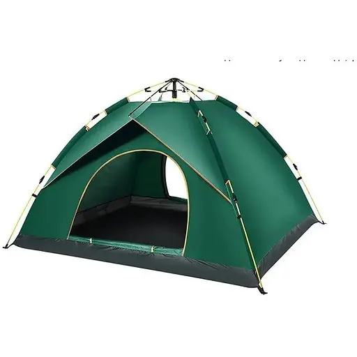 Намет автоматичний 3-4 особи OldBro 210x150x120см водонепроникна 2 входи швидкозбірна кемпінгова - фото 1