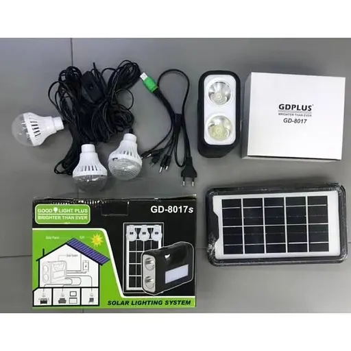 Фонарь с солнечной батареей и функцией power bank YJ-8018, 8017S - фото 5