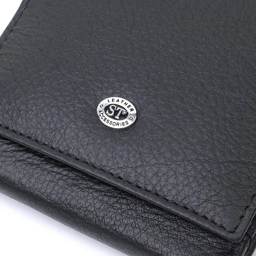 Жіночий шкіряний гаманець ST Leather 10х9.8х2 см acs0029423 - фото 5