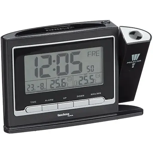 Часы проекционные Technoline WT529 Anthracite (WT529) - фото 1