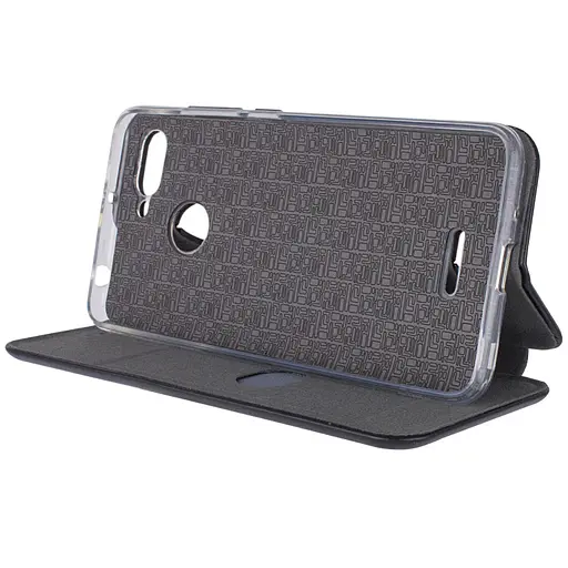 Шкіряний чохол-книжка Classy для Xiaomi Redmi 6 Чорний - фото 2