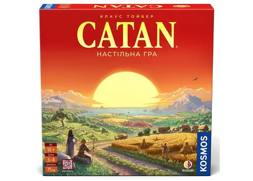 Настольная игра Rozum Катан. Настольная игра (Catan) (укр.) (R100UA)