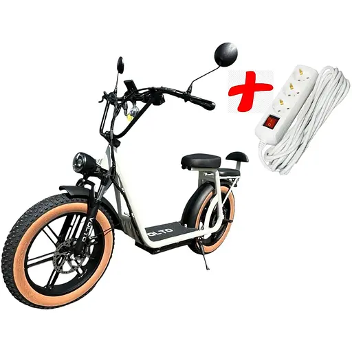 Электросамокат Volto Cruise 22 (1000W 48V 19Ah) NFC Белый + Сетевой фильтр в подарок - фото 3