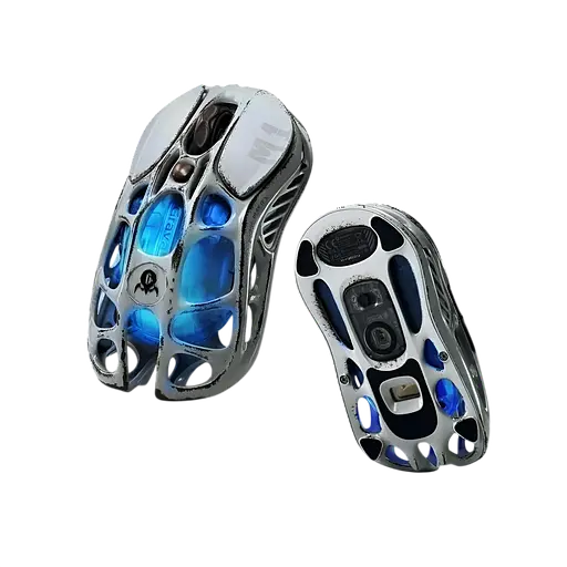 Мышь Gravastar Mercury M1 Pro Battle Worn Edition Silver Mist (GSM1PRO-BW-SM) - фото 3