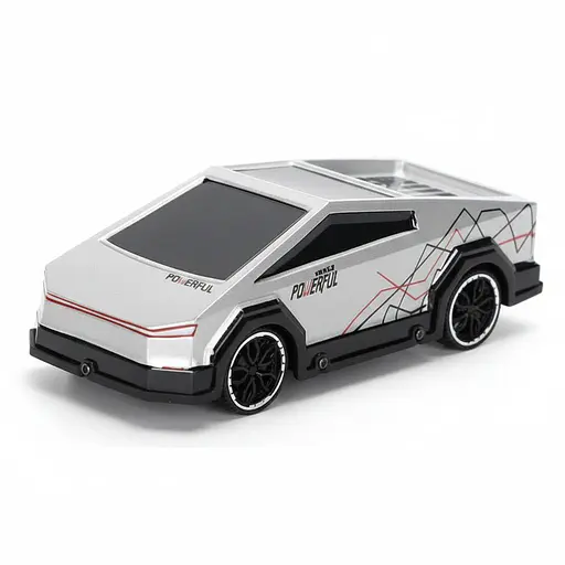 Радіокерована Машина US 22014, 1:18, Протиударна, Гумові шини, Підсвічування, Пульт 27 MHZ, Біла