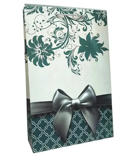 Подарунковий пакет, 150 г/м², Класичний 2, 25x38x8 см, 6 шт. в упаковці