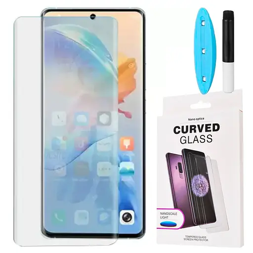 Захисне скло DK для Oppo Find X6 UV Curved 015456 clear 2 шт. - фото 3