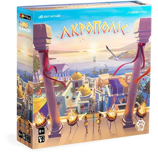 Настольная игра Woodcat Акрополис (Akropolis) (укр.) (ВР_А) - фото 1