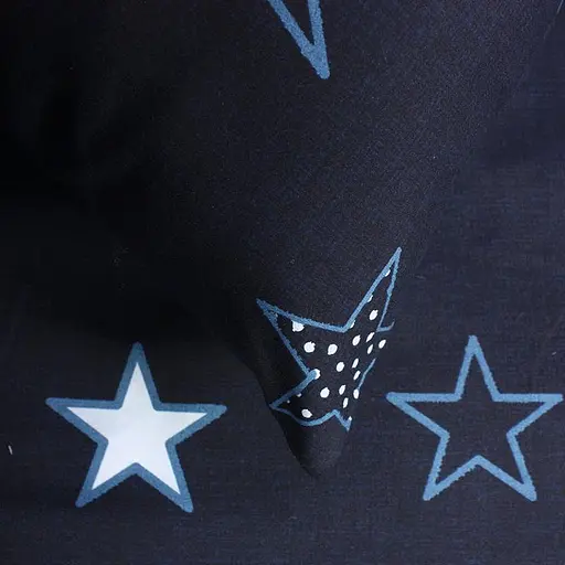 Простирадло класичне 145х214 см бязь синього кольору 327617 - фото 3