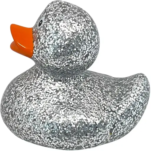 Утка FunnyDucks Disco Silver (1345) - фото 3