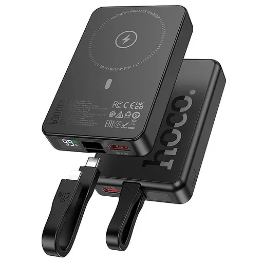 УМБ Hoco Elegant fully compatible power bank Q24 10000mah |USB/Type-C/Lightning, PD/QC, 22,5W/5A| - фото 1