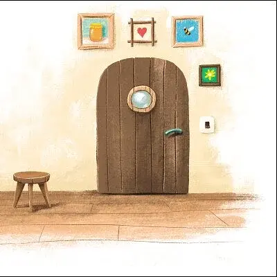 Ведмедик Фредді прикрашає будинок пані Сови. Друзі з лісу - фото 9