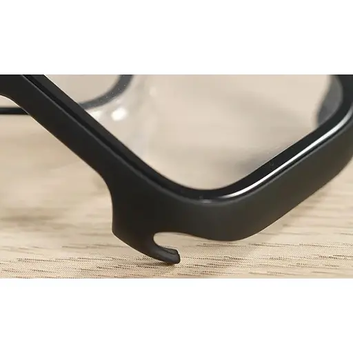 Чехол-накладка DK CDK Пластик Soft-Touch Glass Full Cover для Apple Watch 40mm (015071) (black) - фото 4