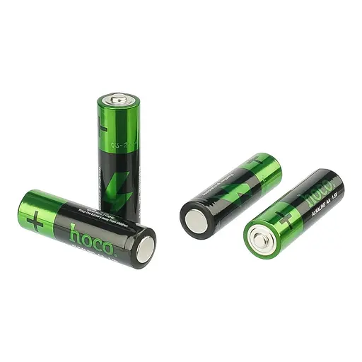 Щелочная батарейка Hoco Alkaline AA (LR6) 1.5V для электронных устройств - фото 4