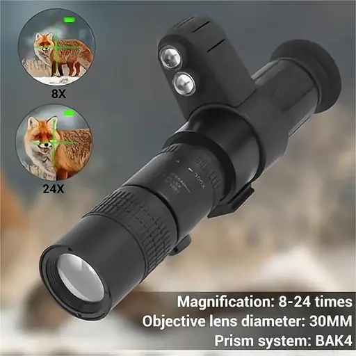 Прицел ночного видения с 24-кратным увеличением и креплением на планку Пикатини CYF-A+ (101020) - фото 2