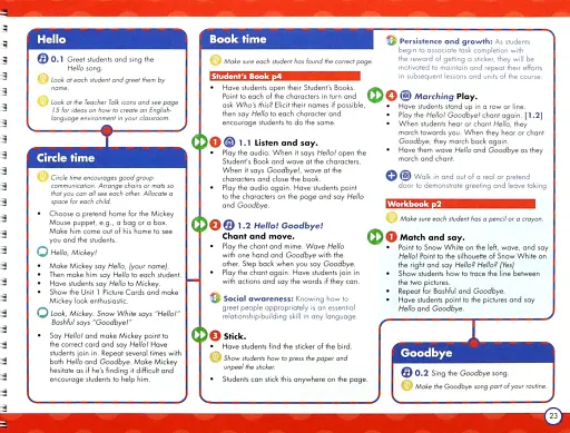 My Disney Stars and Friends. Level 1. Teacher's Book and eBook with Digital Resources - фото 5