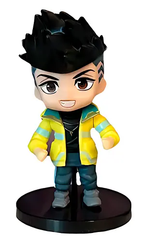 Фігурка Чібі Chibi Девід Мартінес Кіберпанк Біжуть краєм David Martinez Cyberpunk Edgerunners 10 см Китай CH C CPE DM 01