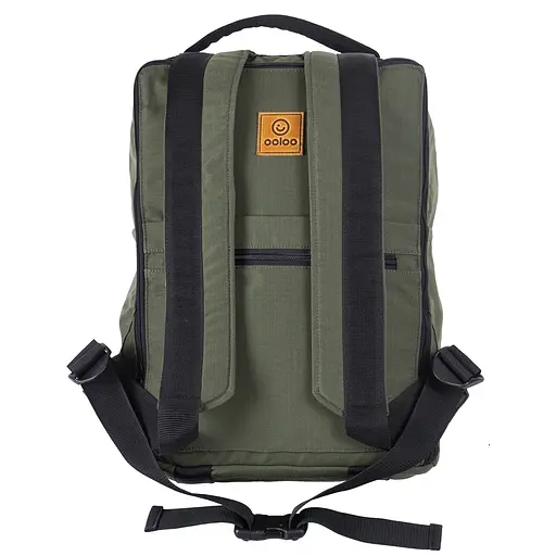 Рюкзак-антикрадій OOLOO Кенгуру 40x30x20 см, хакі 2497 - фото 3