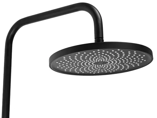 Душовя система Rea Max з термостатом та виливом black REA-P6615, Чорний - фото 3