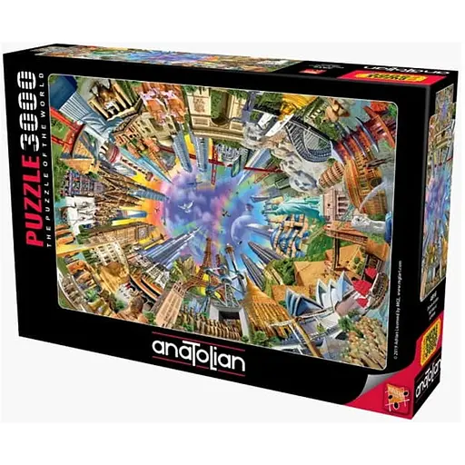 Пазл Anatolian Навколо світу 3000 ел. (4916) - фото 1