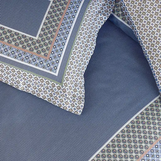 Постільна білизна Serenya Blue Сатин Tac pbe0051573 - фото 2