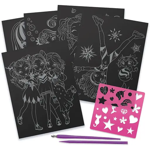 Набор для творчества Nebulous Stars S2 Гратаж: Звездные гравюры (11028) - фото 2