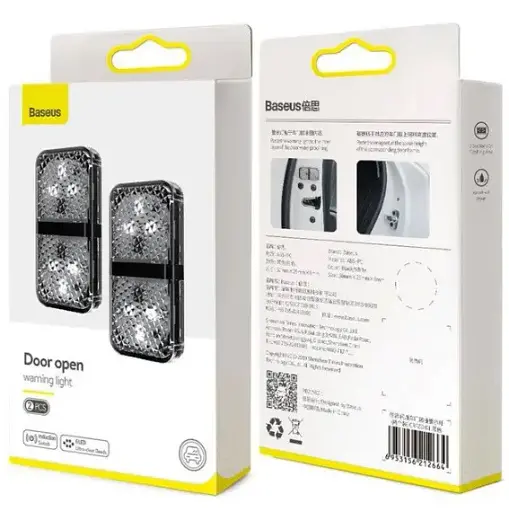 Сигнальна лампа індикатор відкриття дверей Baseus CRFZD-02 автомобільна дверна лампа 2 шт. - фото 4