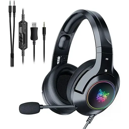 Наушники Onikuma Gaming with LED K9