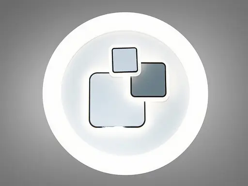 Багатофункціональний, стильний світлодіодний світильник, 50 Вт, білий - фото 1