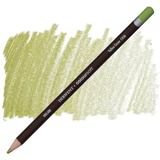 Карандаш цветной Derwent Coloursoft С450 Желто-зеленый