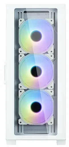 Корпус Zalman I3 Neo TG Tempered Glass без БЖ White (I3NEOTGWHITE) Без БП - фото 3