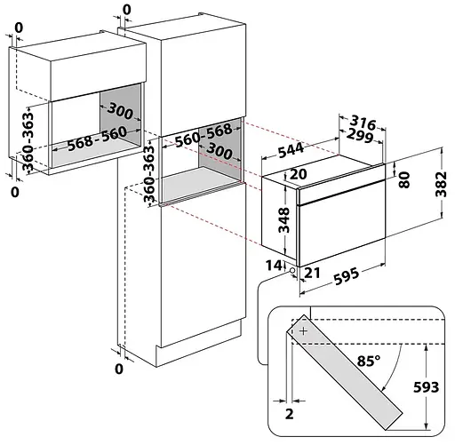 Мікрохвильова піч Whirlpool MBNA900B (6964881) - фото 6