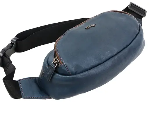 Шкіряна сумка Mykhail Ikhtyar 13х26х7 см sum0023001 - фото 6