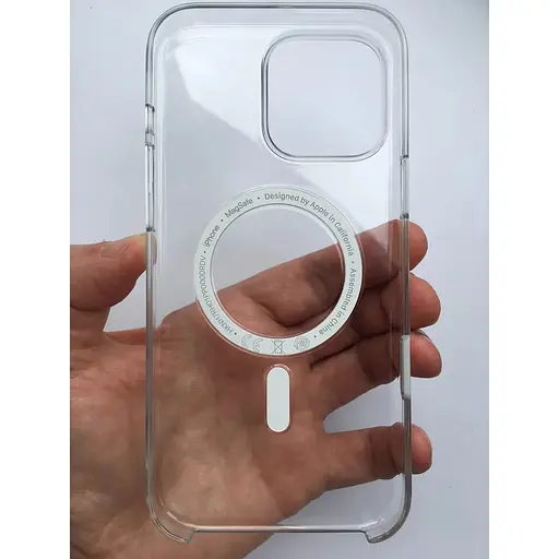 Оригинальный прозрачный чехол Apple Clear Case with MagSafe для Iphone 16 Pro Max (6.9") Clear MA7F4ZM/A - фото 5
