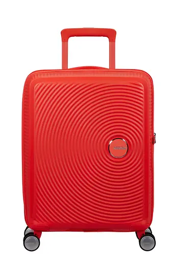 Валіза 55 см American Tourister Soundbox Neon Orange 55x40x20(23) 32G*86001