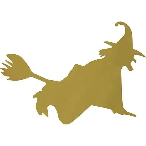 Наклейка Баба Яга с витрины - фото 1