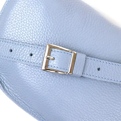 Шкіряна жіноча сумка бананка Shvigel 23х13х5 см sum0020209 - фото 5